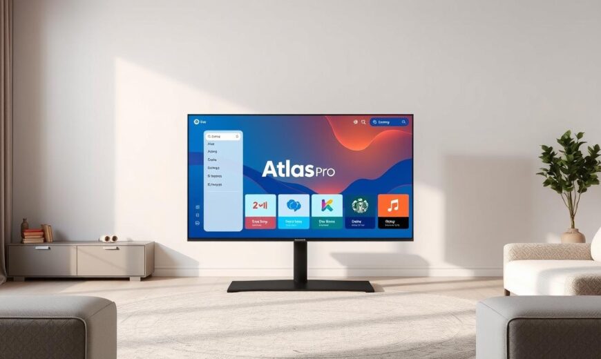 atlas pro sur la tv hisense